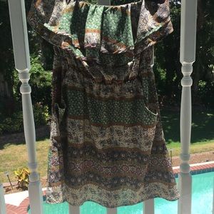 Strapless Mini Dress